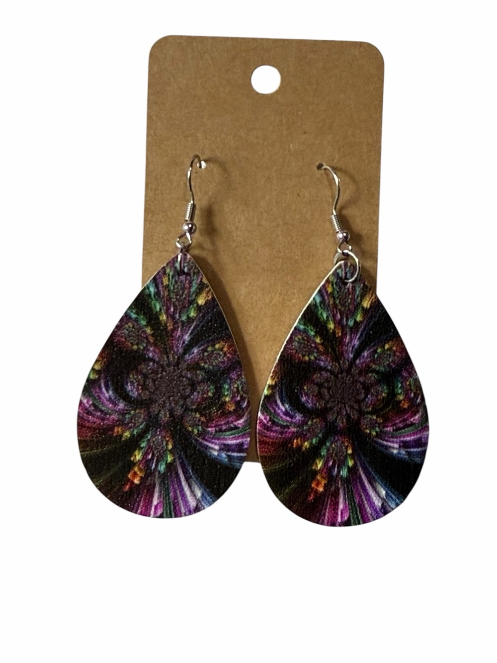 Multicolor Teardrop Earrings - Women Jewelry